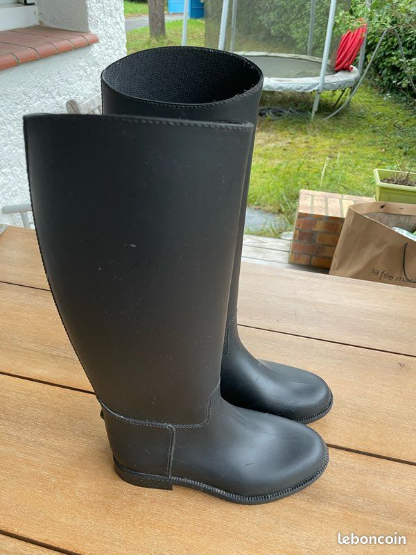 HKM Bottes d'Équitation Valencia Noir