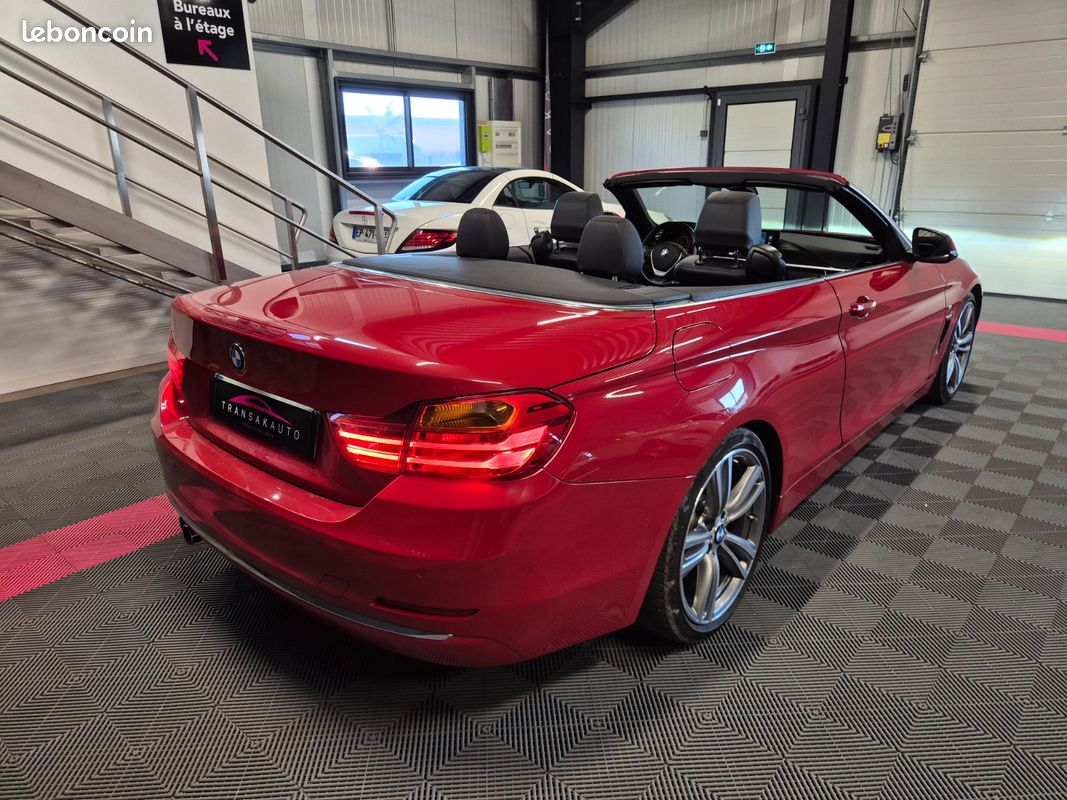 BMW SERIE 4 CABRIOLET F33 428i 245 ch Luxury A / REVISION A JOUR / BOITIER ETHANOL HOMOLOGUE (image 5)