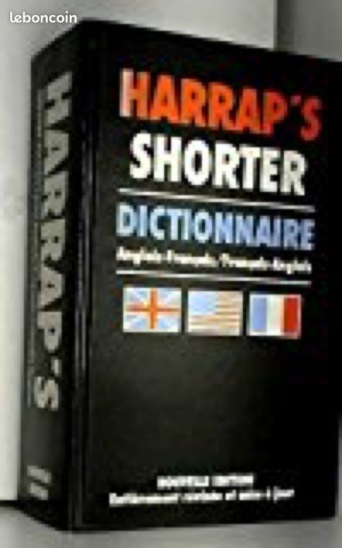 Dictionnaire Harrap’s anglais- français (image 1)