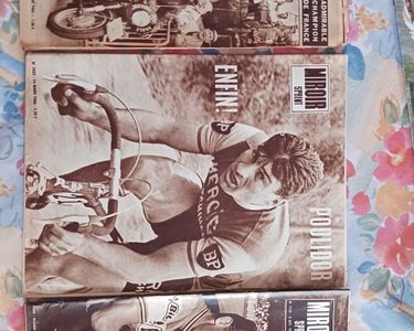 MIROIR SPRINT LE MIROIR DU TOUR 1954 : GILBERT BAUVIN