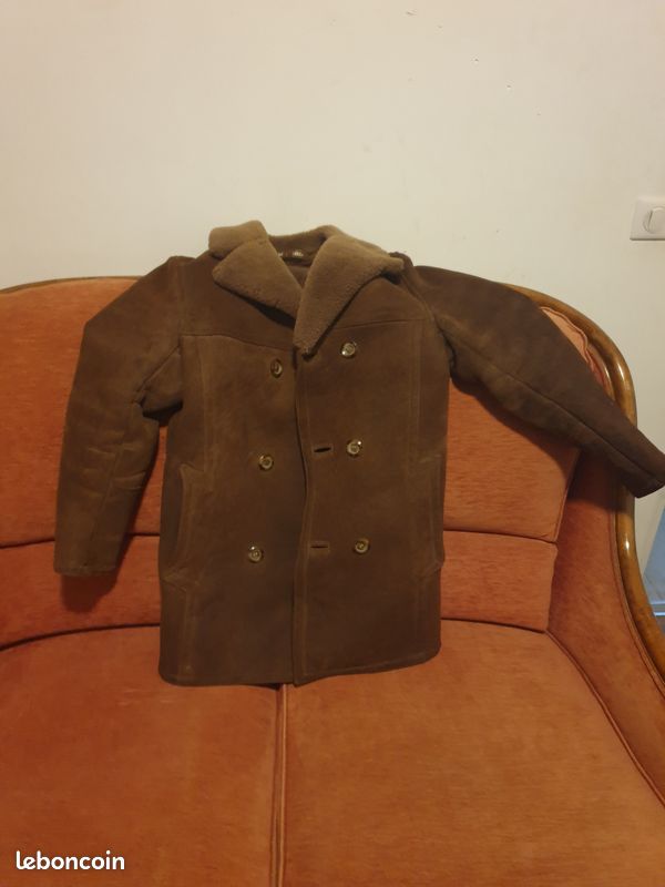 Blouson Vintage fourré homme (image 2)