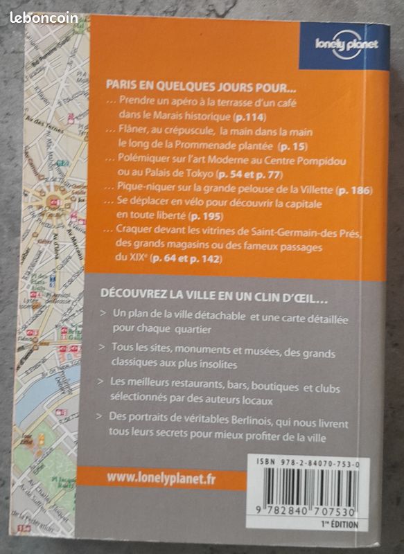 Paris en quelques jours Lonely planet (image 2)