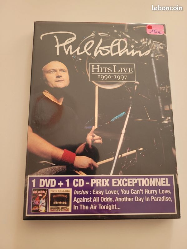 Phil Collins, hits live 1990-1997, 1dvd+1cd (image 1)