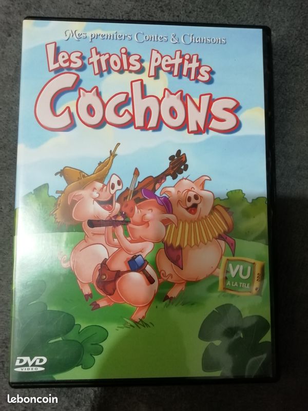 DVD les 3 petits cochons (image 1)