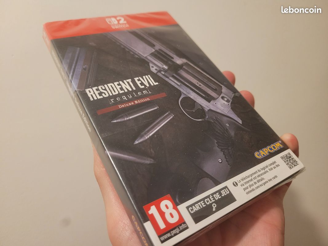 Amiibo Léon et Grace + Resident Evil Requiem Deluxe Edition - Switch 2 - Neuf (image 8)