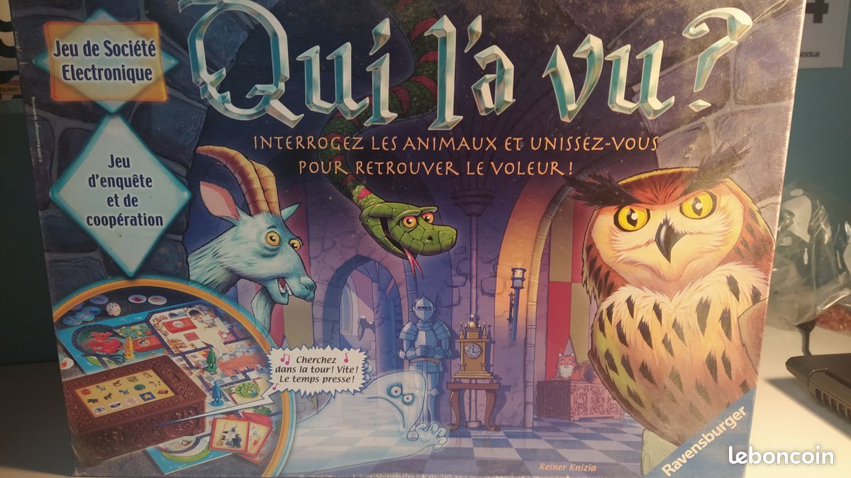 Jeu de société Qui l'a vu ? (image 1)