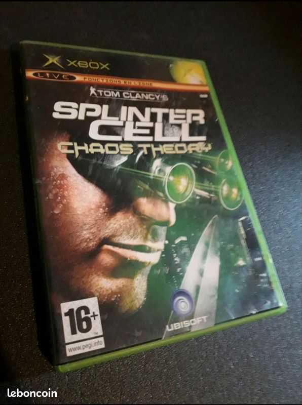 Bully Xbox One Tom Clancy's Splinter Cell Chaos Theory - Xbox PAL FR - Bon état, Complet Sly Collection