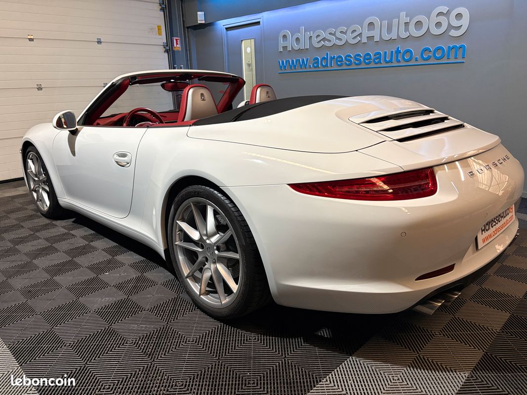 Porsche 911 991 Carrera Cabriolet 3.4 350 CV PDK FRANCAISE 1 ERE MAIN (image 14)