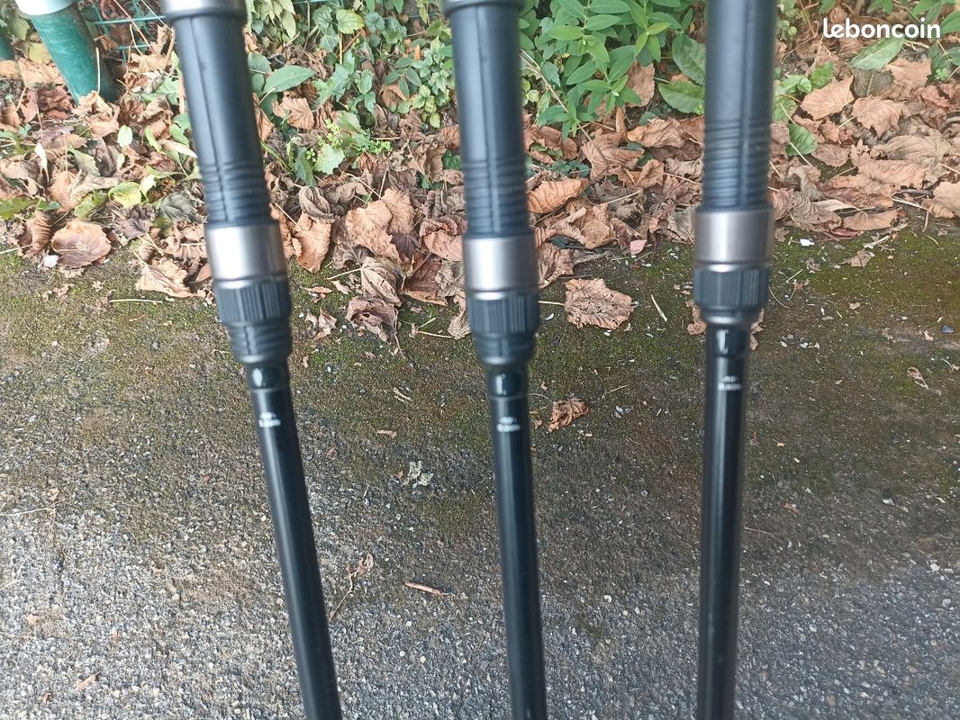 3 cannes carpe fox warrior 10 pieds 3 lbs (image 3)