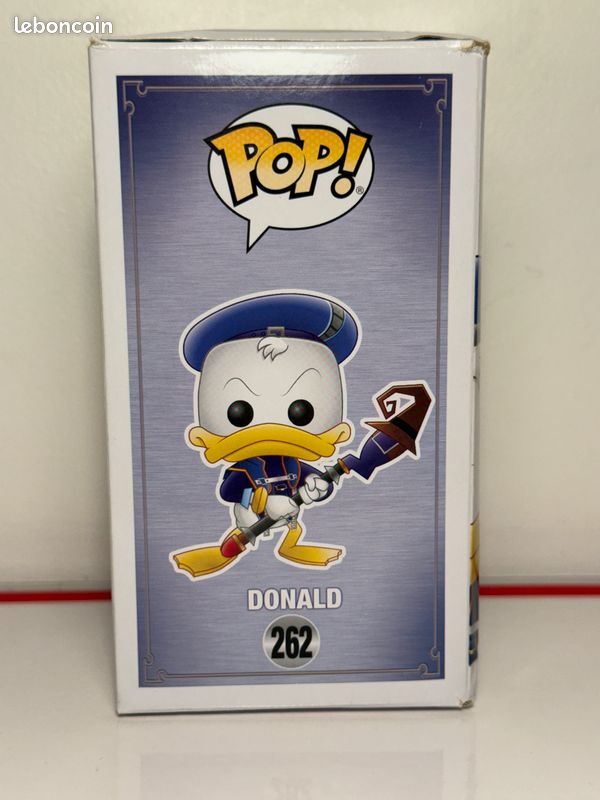 Funko Pop Donald Duck #262 – Disney – Boîte incluse – Très bon 
