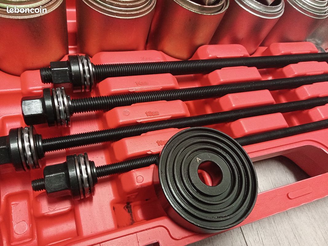 ACIMOD Lot De 10 Extracteurs De Roulement De Trou Borgne De Moto Avec Instructions (français Non