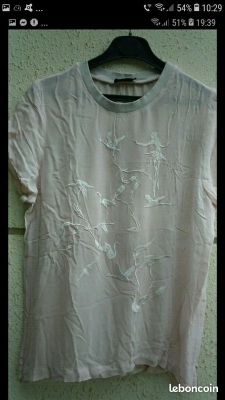 Tee shirt crème (image 3)