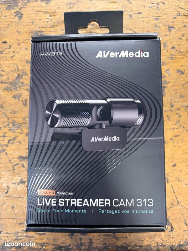 Webcam Full HD AverMedia (image 1)