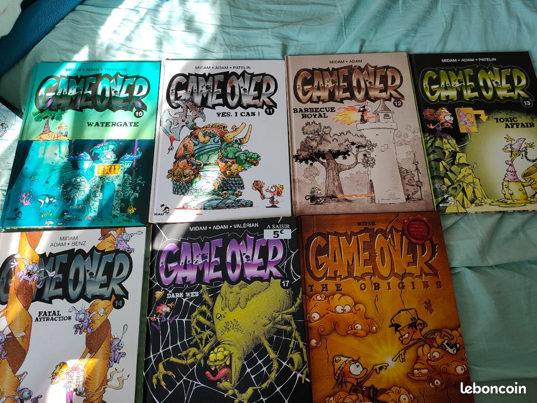 Lot de 15 BD GAMEOVER (image 3)