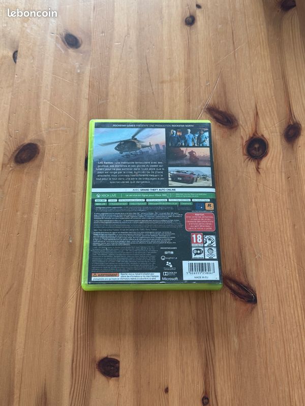 Microsoft Xbox 360 - Grand Theft Auto V - ⚠️ Disc 2 Seul En