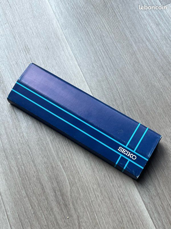 Pochette De Voyage Grand Seiko - Boîte Vide Bleue - Occasion - Pour Collection Ou Rangement