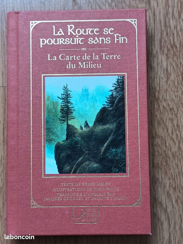 La Route se poursuit sans fin, Carte de la Terre du Milieu (image 2)