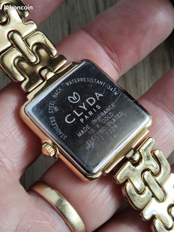 Montre Femme Clyda Paris Gourmette Made in France Montres Bijoux