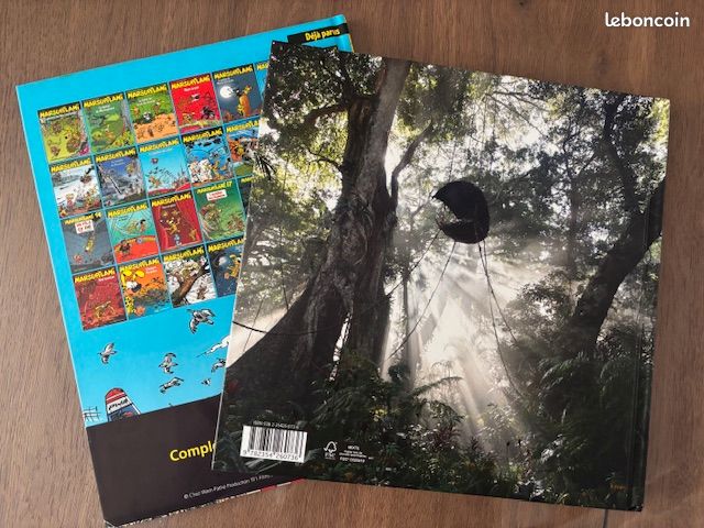 Bandes dessinees le livre et la bd du film marsupilami + 1 poster + 1 peluche marsu (image 3)