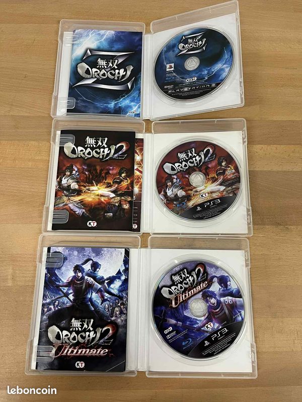 Jeu Warriors Orochi 2 Ultimate Pour PlayStation 3 - Version Japon Import (NTSC-J, Langue Japonaise)