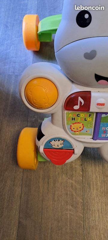 Trotteur pousseur bébé Fisher Price Zèbre Jeux Jouets