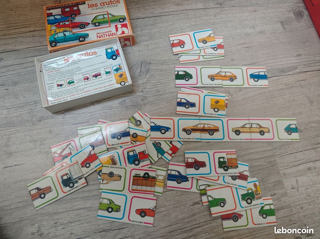 Puzzle Domino des voitures (image 3)
