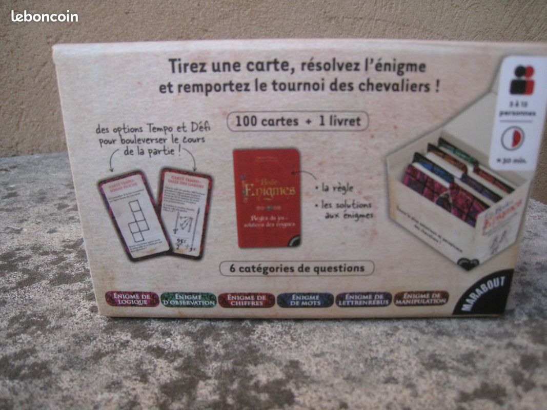 Jeu de société "La boîte à énigmes" (image 2)