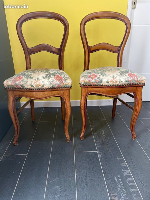 Lot 2 chaises à rénover (image 1)