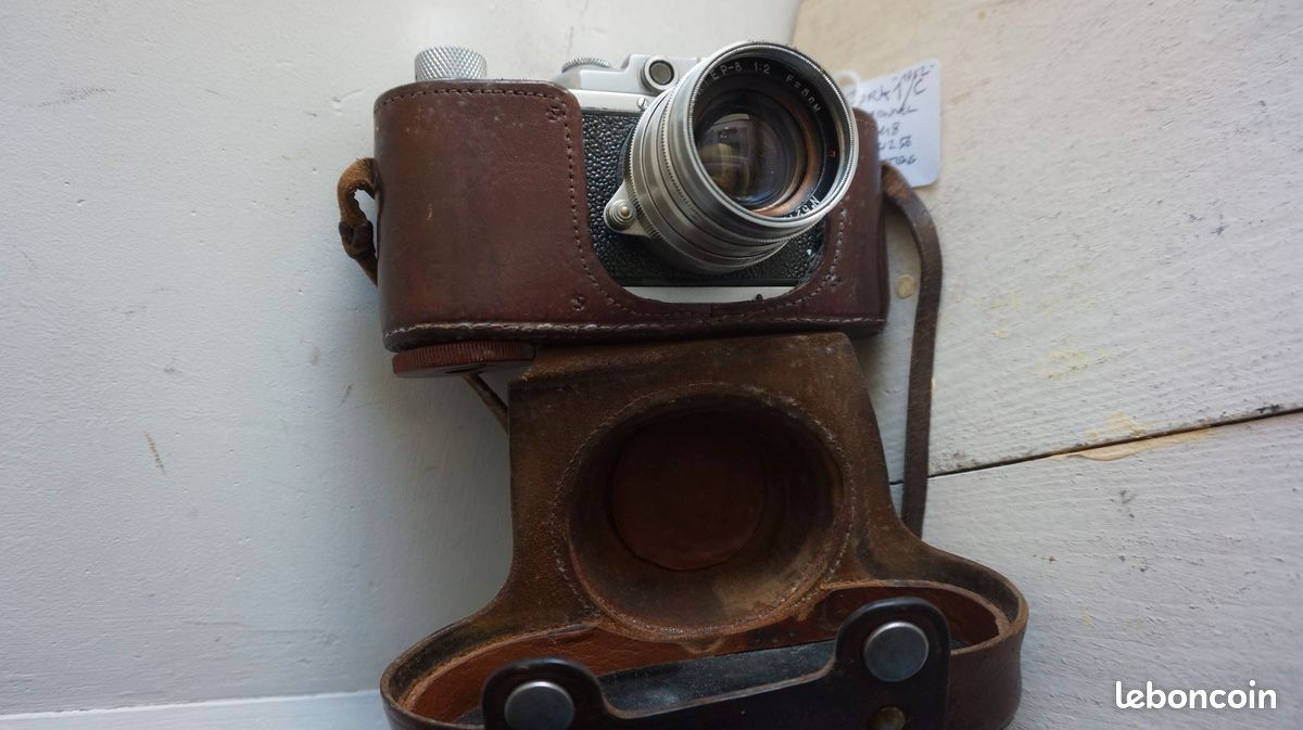 Zorki I C de 1952, Jupiter 8 même année, fonctionnels, étui special big nose, Lire... (image 14)