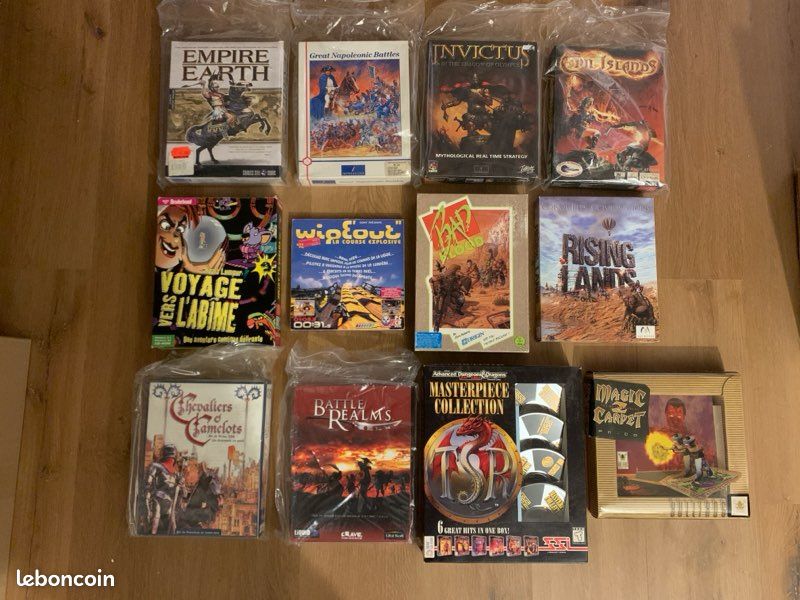 Compilation 4 Jeux Sports Infogrames Empire 1992 IBM PC - Big Box Testée