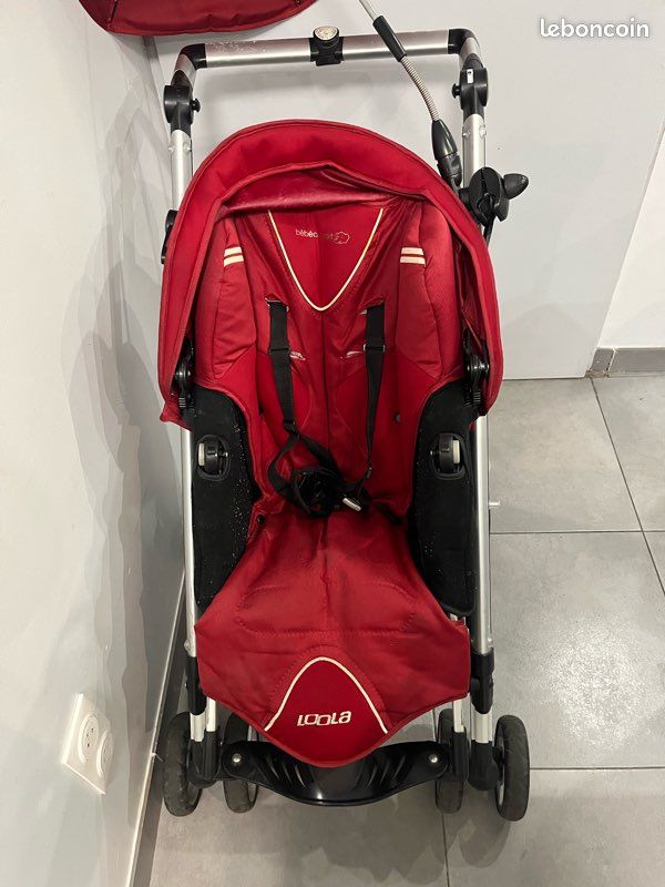 Poussette pour bébé Avec un pare-soleil / ombrelle et une nacelle (image 2)