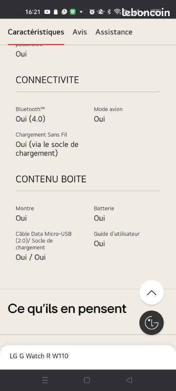 Montre connectée LG (image 7)