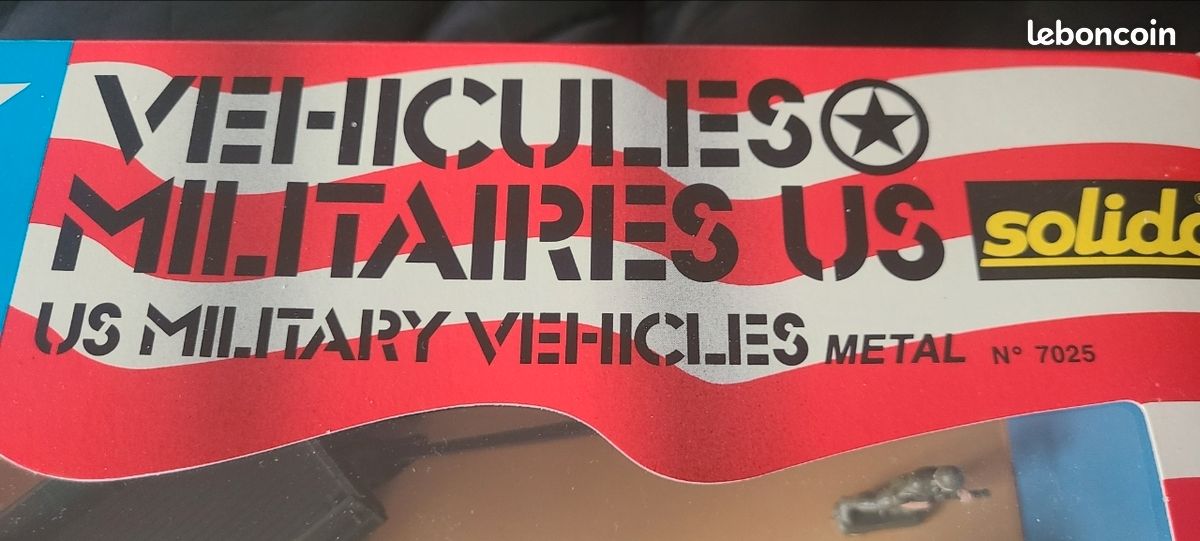 Coffret Solido Les Militaires – échelle 1:48, Fabrication Française, Occasion