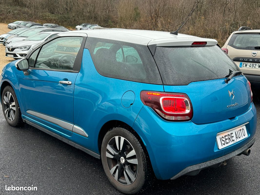 CRIT’Air 1 CITROËN DS3 PH2 LED 1.2 110CH EXCELLENT ÉTAT FAIBLES KMS (image 3)
