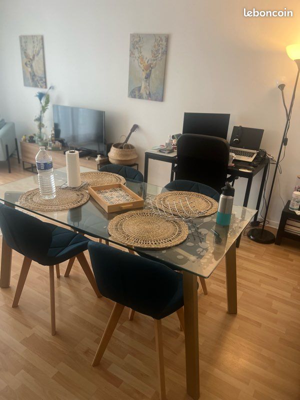 Table à manger + 4 chaises (image 3)
