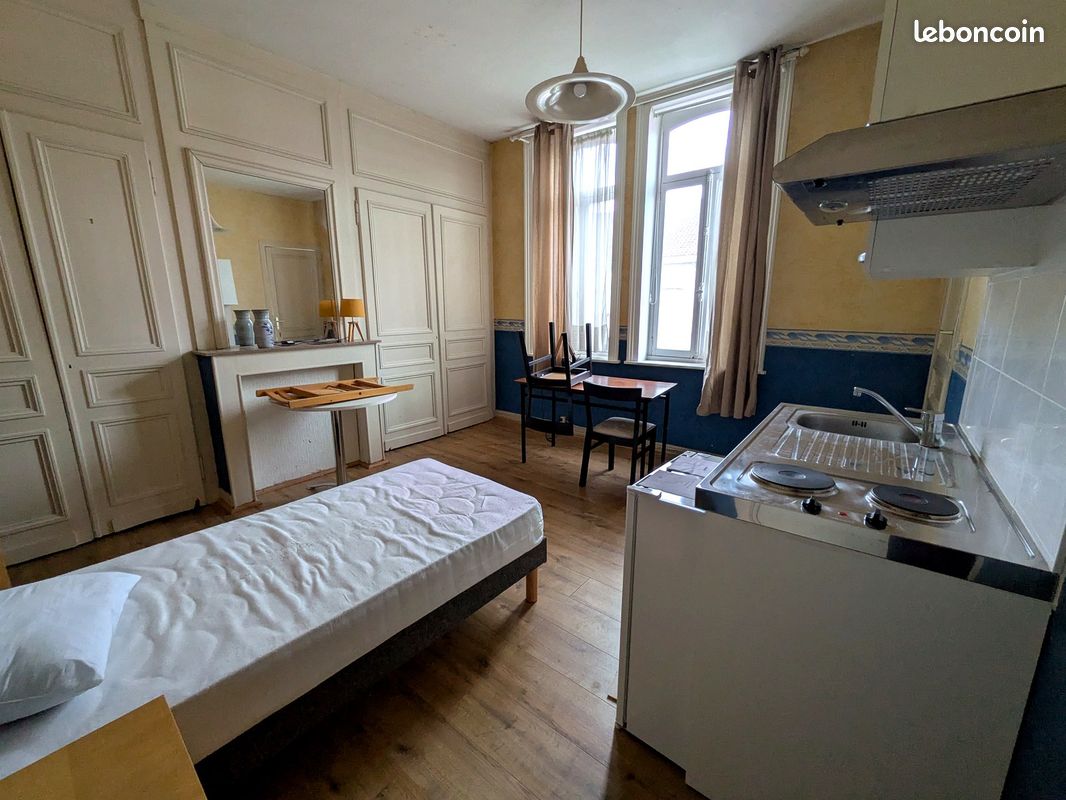 Appartement 1 pièce 23 m² · à Lille · 22,5 m² · 510 €/mois
