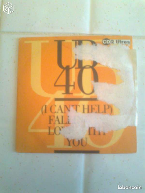 Cd ub40 single , 3euro fpc (image 1)