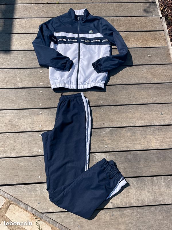 Lacoste 2022 SurvÃªtement Gris Lacoste Lacoste Bleu Survetement