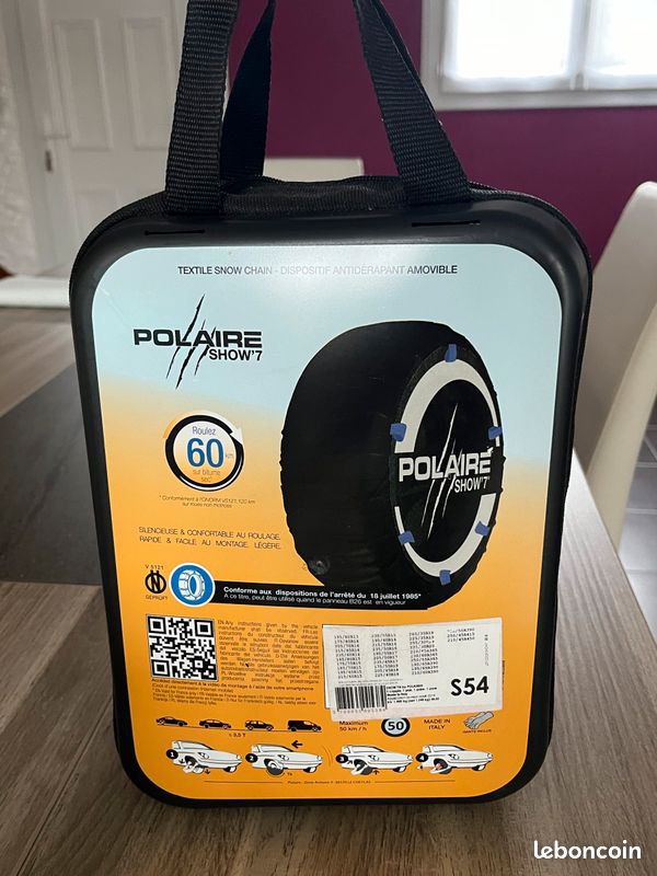 Show7 S52 Chaussette Neige Polaire Show Chaine Neige 235 55 R18