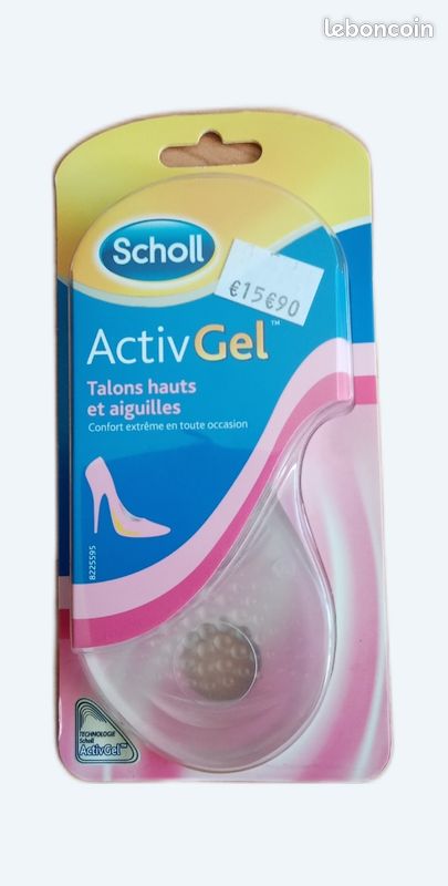 Talon Activgel Scholl Scholl Activgel Semelles Talons Quotidiens X2 - Main Image