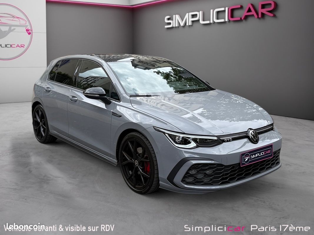 Volkswagen golf 2.0 tdi scr 200 dsg7 gtd/apple carplay/toit ouvrant/attelage/harman kardon/garantie 12 mois (image 1)