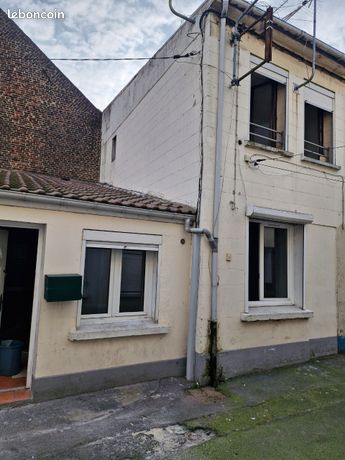 Maison 2 chambres denain pour famille. Seulement 2 enfants