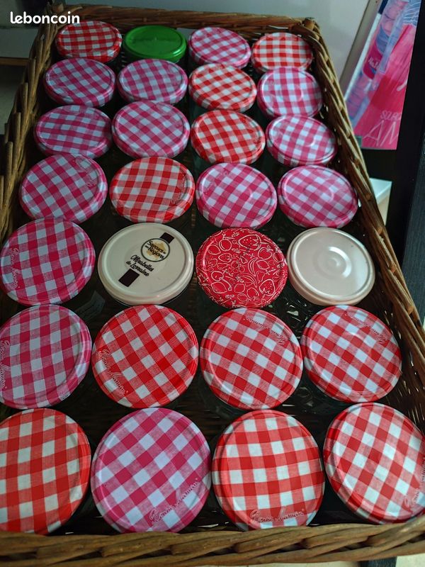 Lot de pot de confiture bonne maman 370g (image 1)