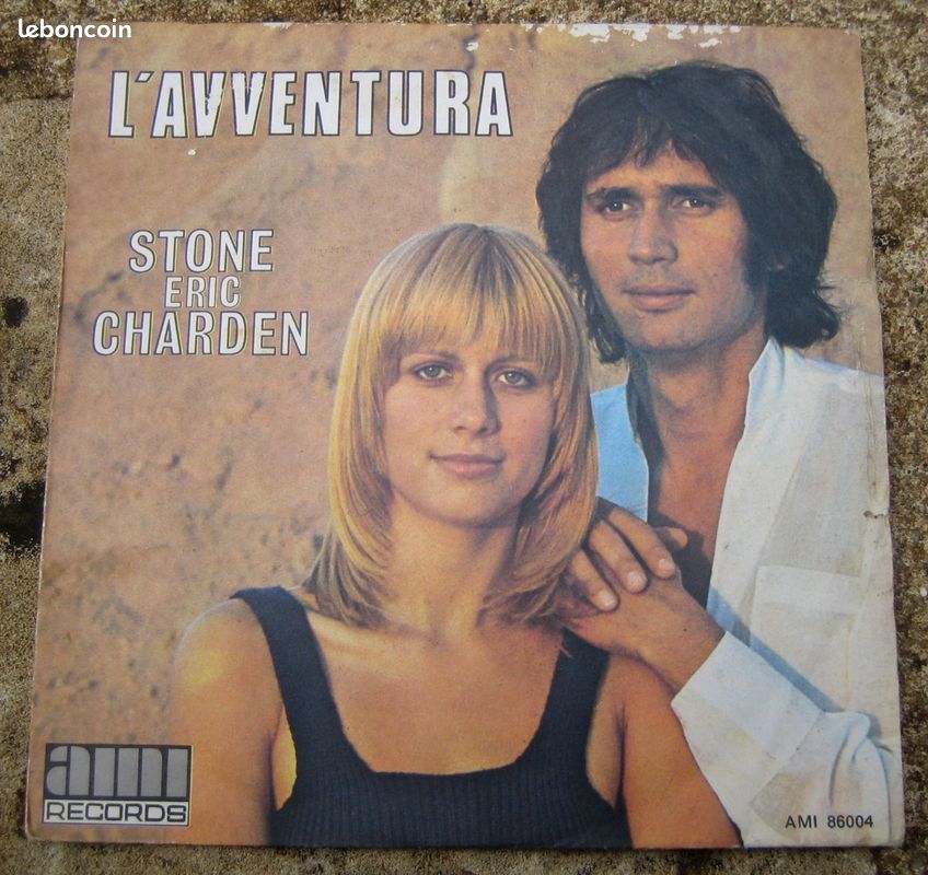 45 tours Stone Eric Charden l’Avventura (image 1)