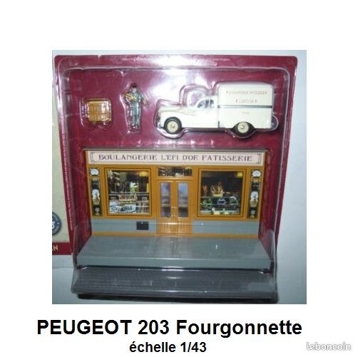 AMR Kit Monté 1/43 – Peugeot 203 Fourgonnette Boulangerie Godet (sans Boîte)
