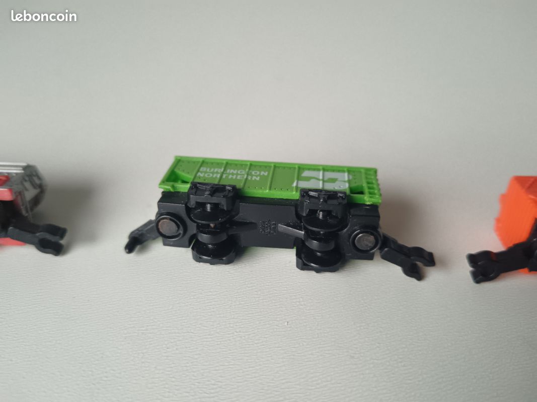 Train Micro Machines Santa Fe incomplet - Galoob 1989 - Jeux & Jouets