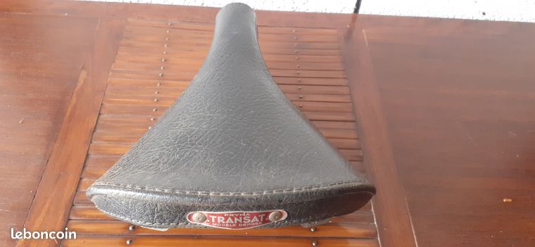 Selle Cuir Pryma Pour Vélo De Course – Occasion – Idéale Pour Restauration Ou Vintage