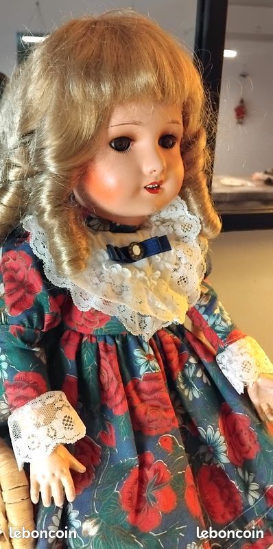 POUPÉE ANCIENNE PARIS 301 Articulée Yeux riboulants EUR 190,00