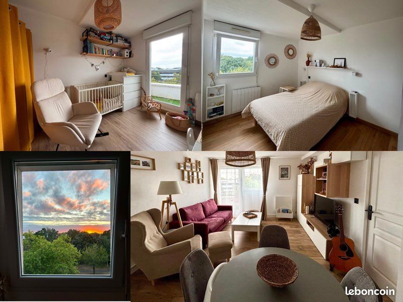 Appartement 3 pièces 53 m² · à Vannes · 52,6 m² · 232 000 €