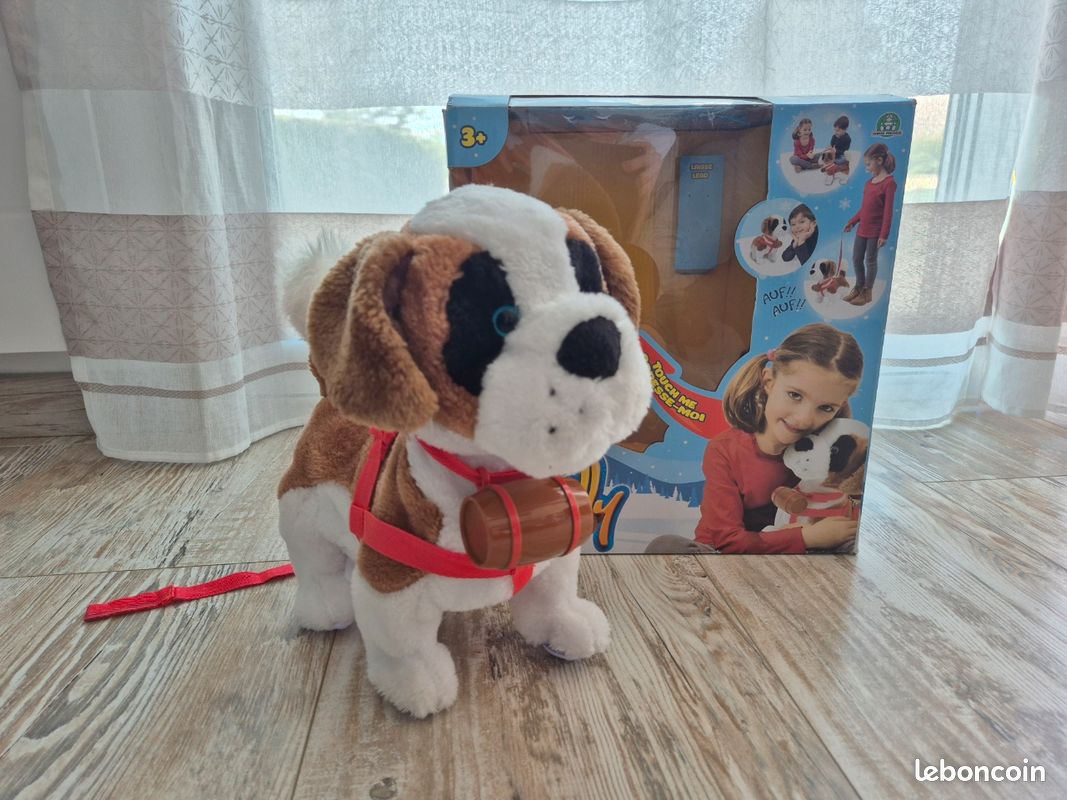 Mon Chien Billy Chien Peluche Interactif Peluche Interactive Chien